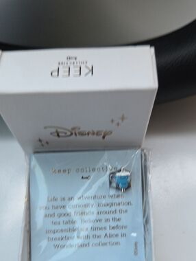 KEEP Collective Blue Silver Disney Alice Teacup Bracelet Charm